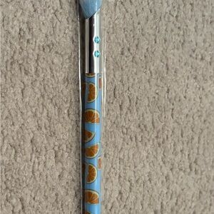 Slmissglam Orange Concealer Brush Blue Citrus Print Makeup Brush New C01